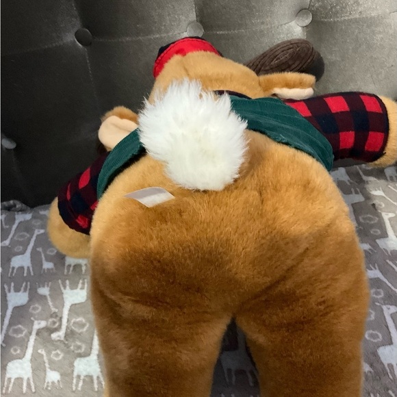 Commonwealth Max The Moose 1992 Vintage Plush Stuffed Animal - Picture 4 of 6